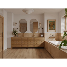 SPC ламинат Tulesna Чистый песок Accura 1004-28