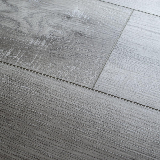 LVT плитка DAMY FLOOR Family Дуб Рустикальный Серый