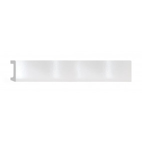 Плинтус напольный DECOMASTER D235-114 (80x17x2400 мм) белый глянец