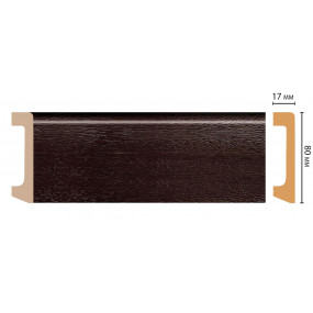 Плинтус напольный DECOMASTER D235-433 ШК/20 (80x17x2400 мм)