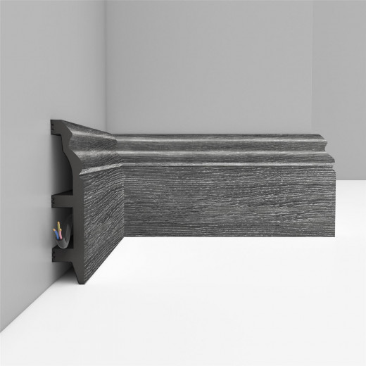Плинтус напольный DECOMASTER D232-87 ДМ (100x22x2400 мм)