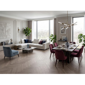 Ламинат FLOORFORT Дуб Шарлотт: цвет коричневый