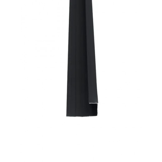 FM-01 Финишный молдинг (алюминий) ЧЕРНЫЙ  2950*20*6mm
