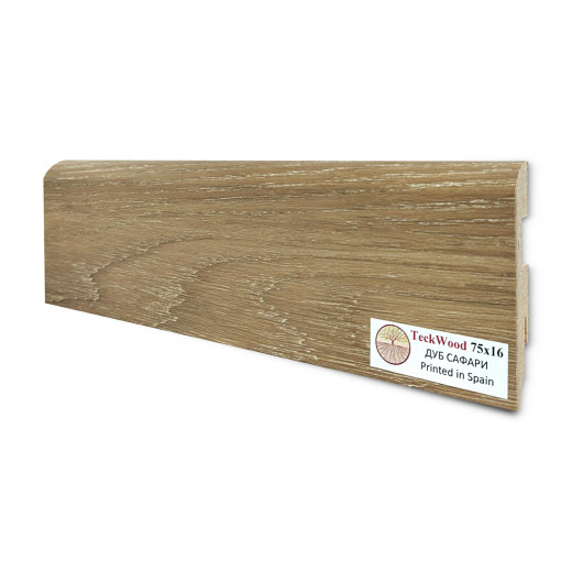 Плинтус цветной Teckwood Дуб Сафари