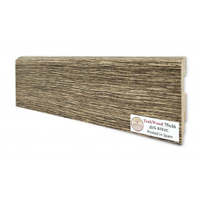 Плинтус цветной Teckwood Дуб Флэкс