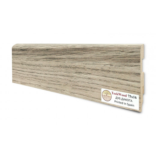 Плинтус цветной Teckwood Дуб Дакота