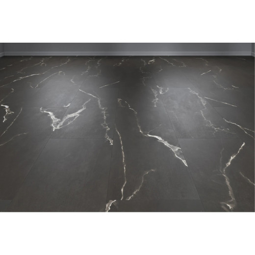 LVT-Плитка VINILAM 88911 Эбонитовый Мрамор Glue