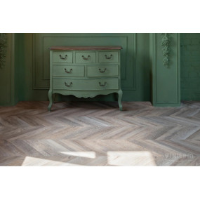 SPC-Ламинат VINILAM RI153616CL4 Шеврон Шампань