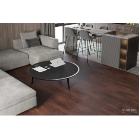 LVT-Плитка VinilPol 8877 EIR Орех Американский Glue